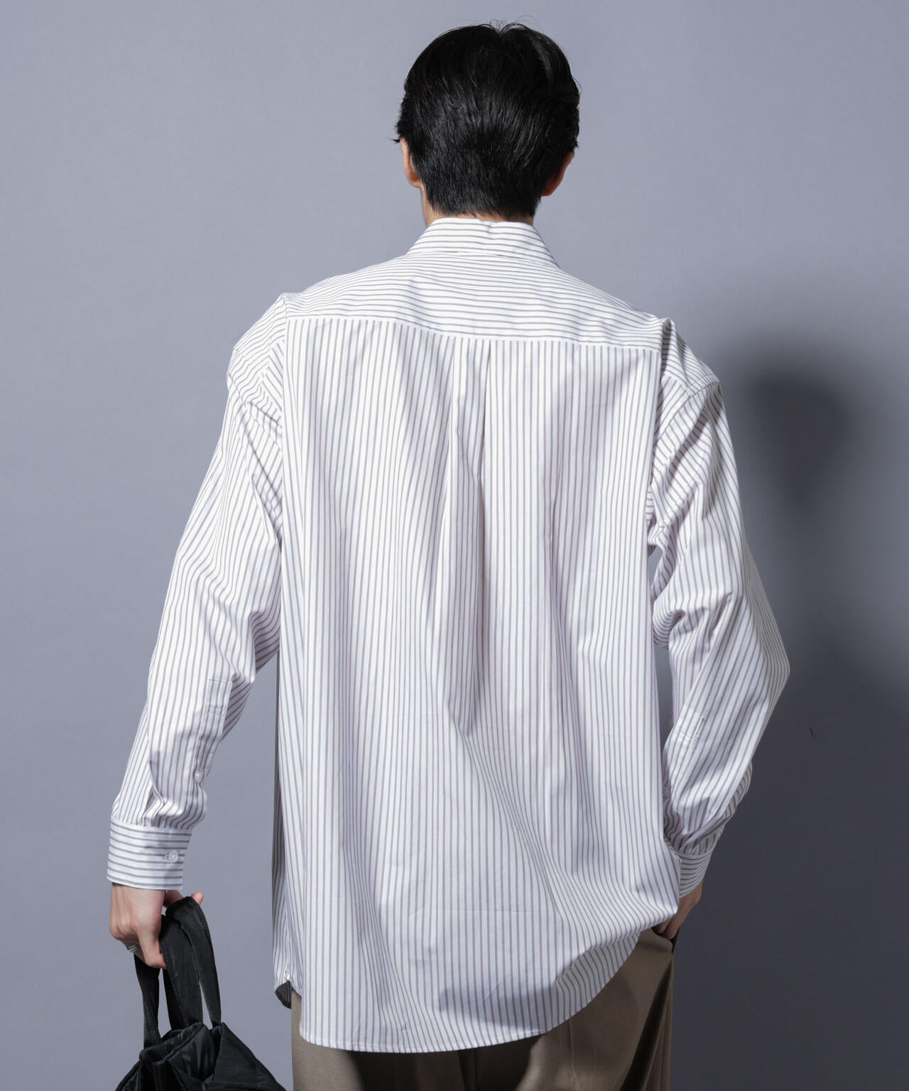 「SIDOGRAS-VENICE」 オルタネイトストライプシャツ 6685220216