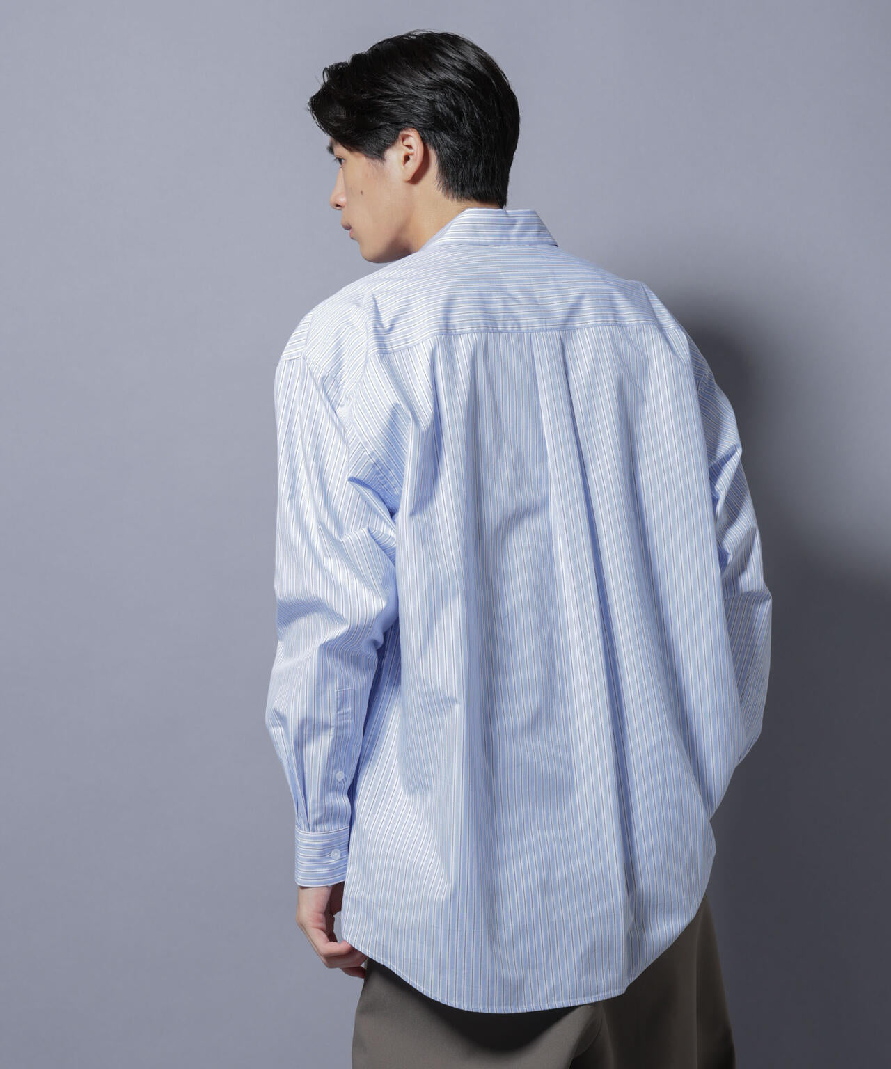 「SIDOGRAS-VENICE」 オルタネイトストライプシャツ 6685220216