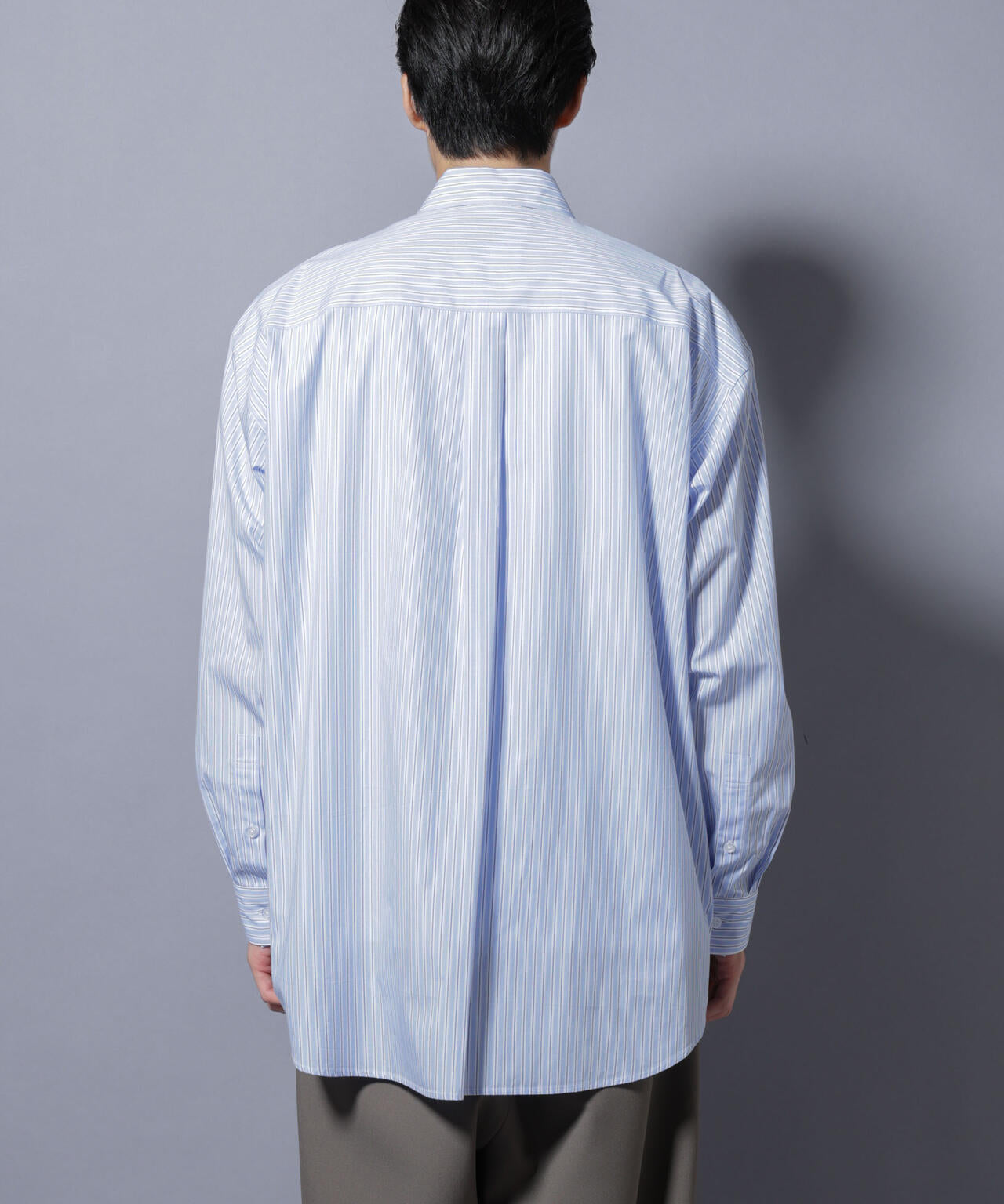 「SIDOGRAS-VENICE」 オルタネイトストライプシャツ 6685220216