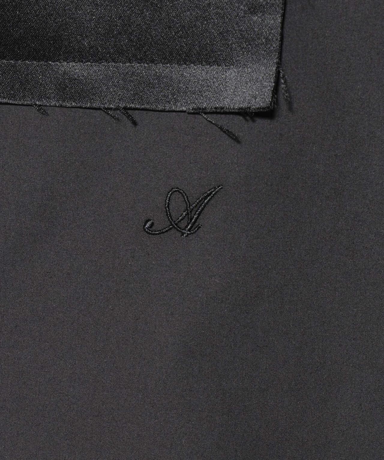 「ASSEMBLANC」シルク混ブザムシャツ 6685220223