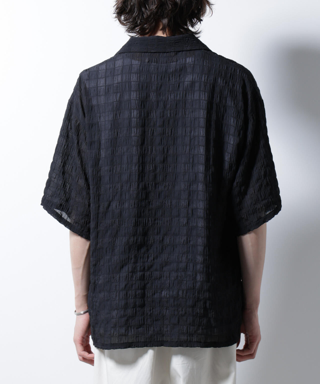 シースルーチェックシャツ 6685221201