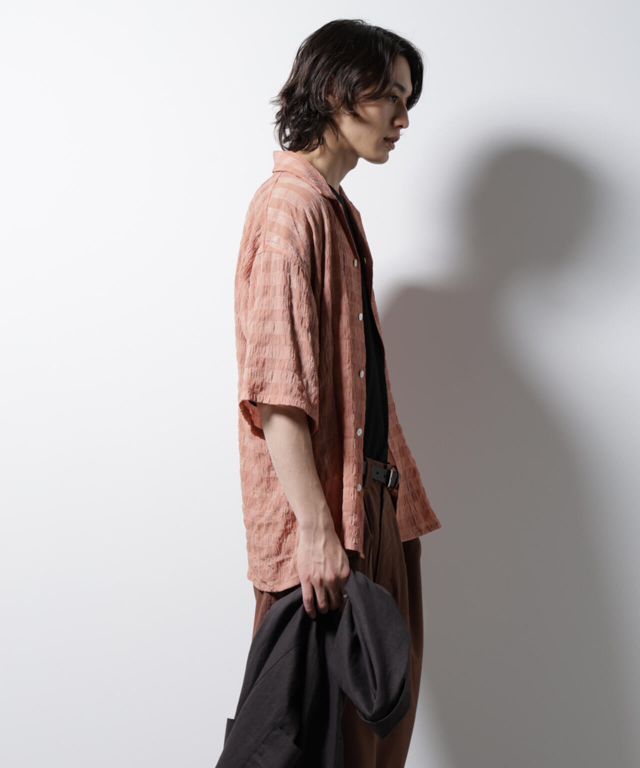 シースルーチェックシャツ 6685221201