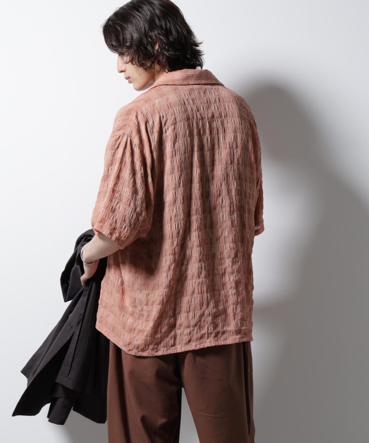シースルーチェックシャツ 6685221201