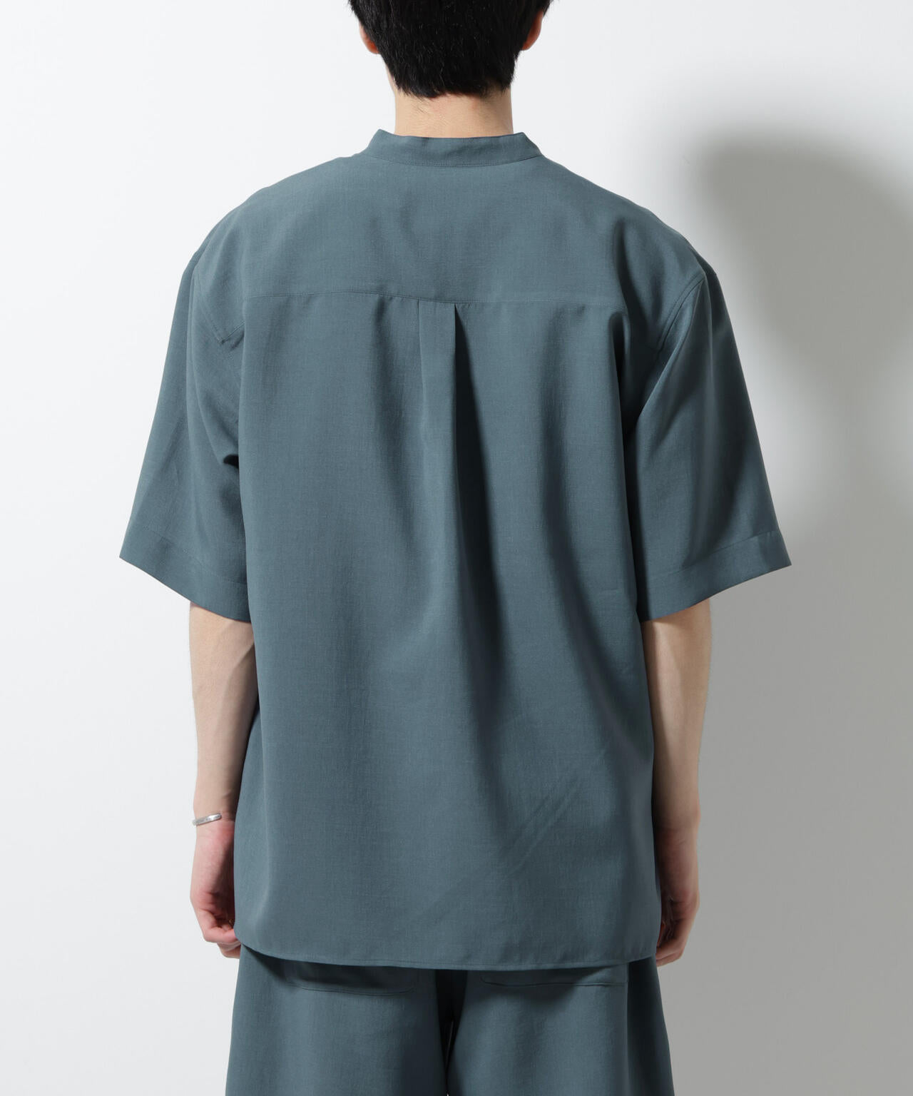 メランジドライプルオーバーシャツ(セットアップ可) 6685221203