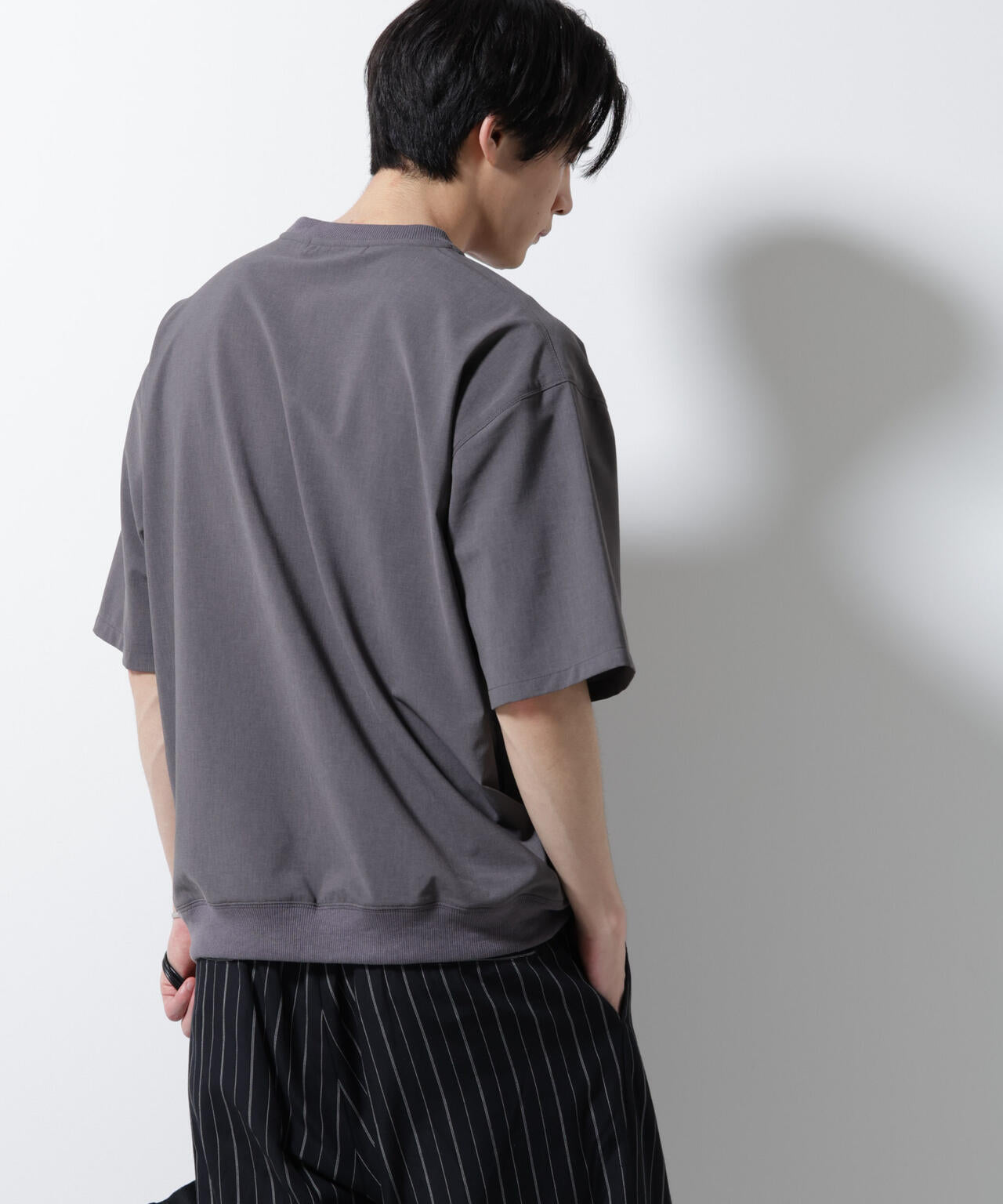 エアリーストレッチ布帛Tシャツ 6685221206