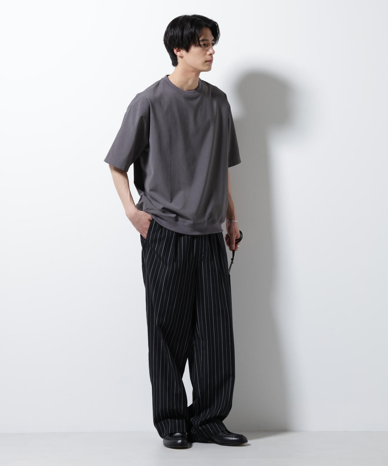 エアリーストレッチ布帛Tシャツ 6685221206