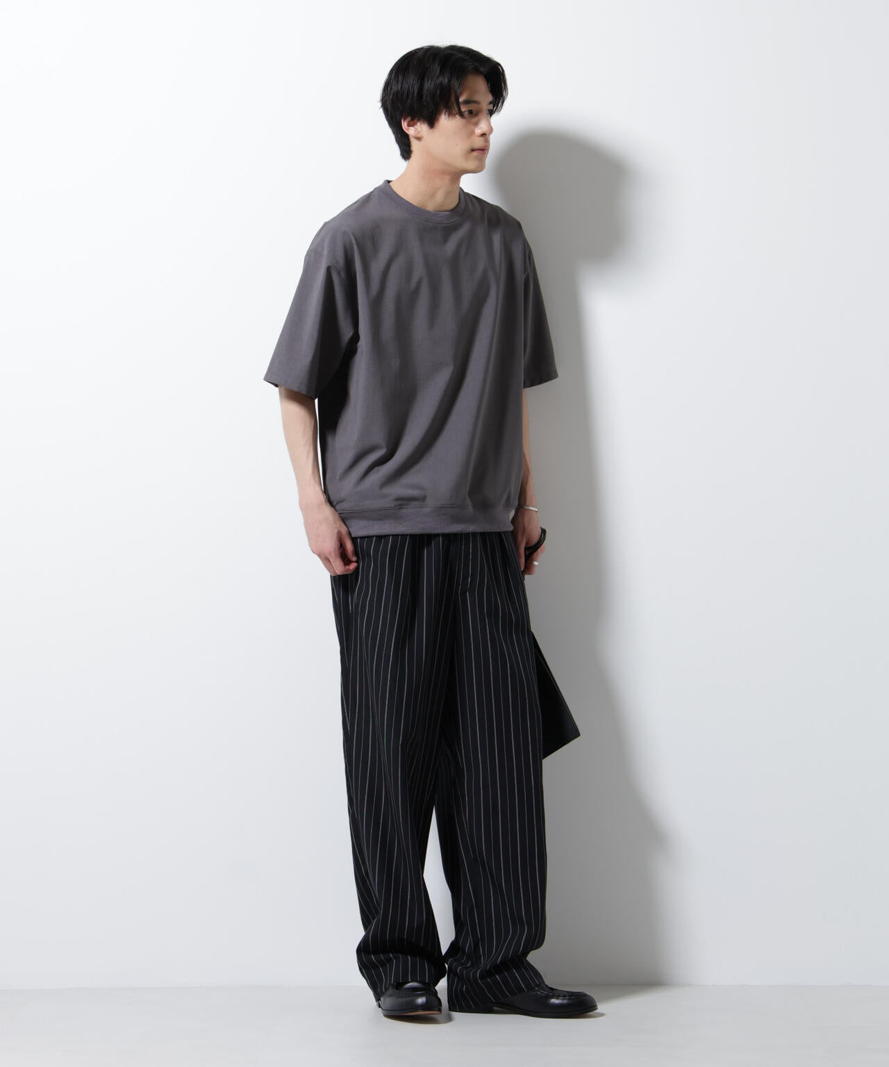 エアリーストレッチ布帛Tシャツ 6685221206