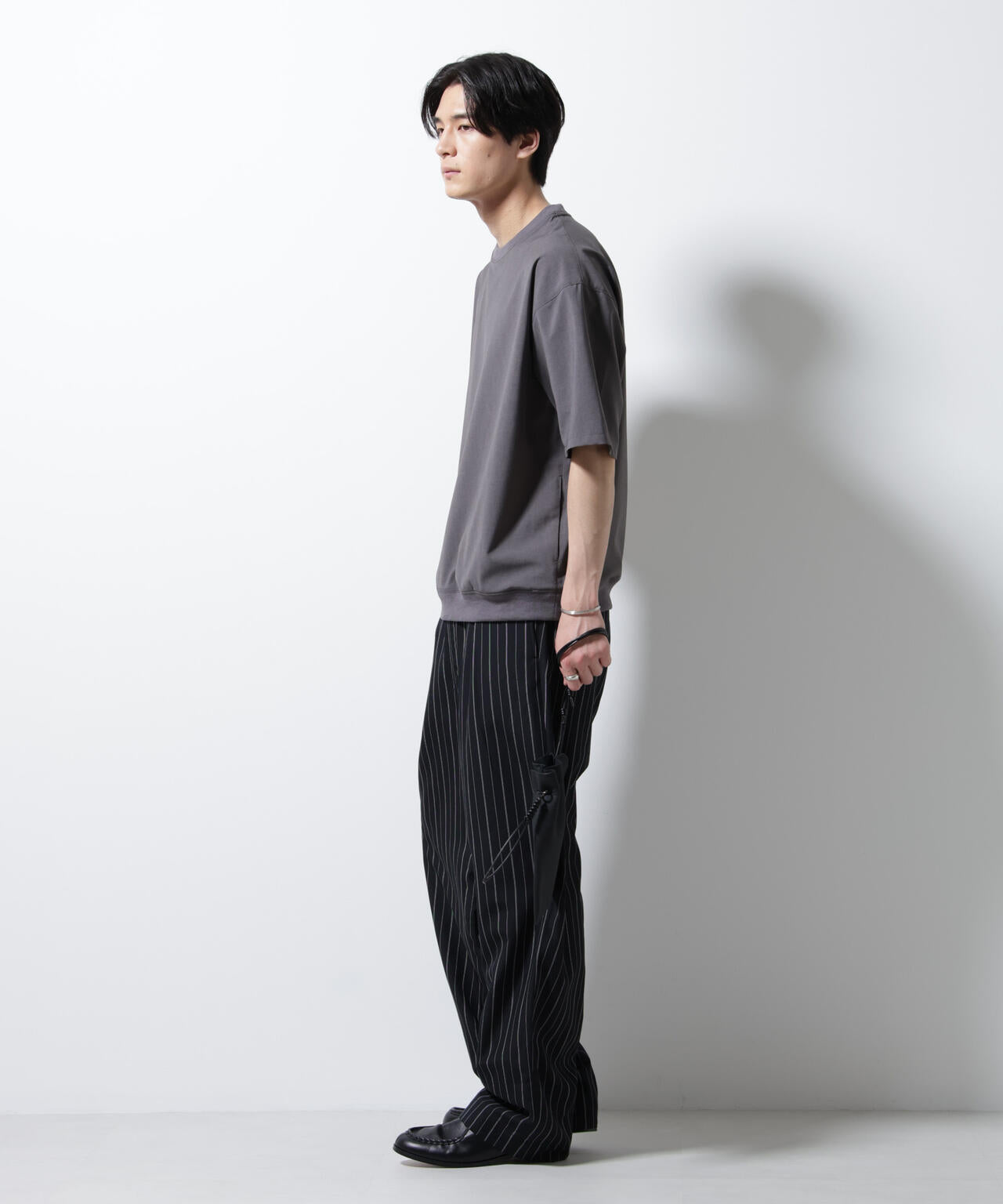 エアリーストレッチ布帛Tシャツ 6685221206