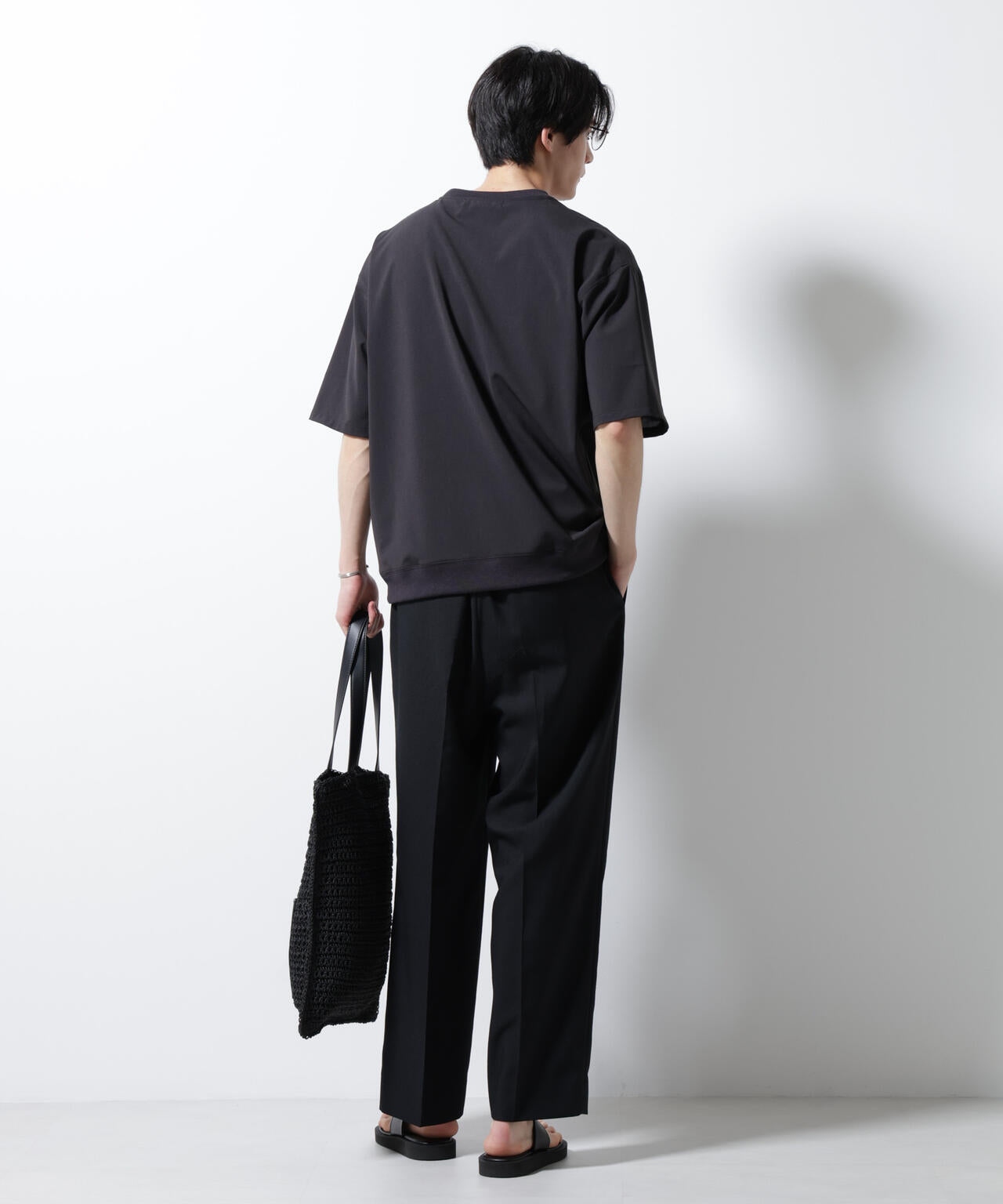 エアリーストレッチ布帛Tシャツ 6685221206