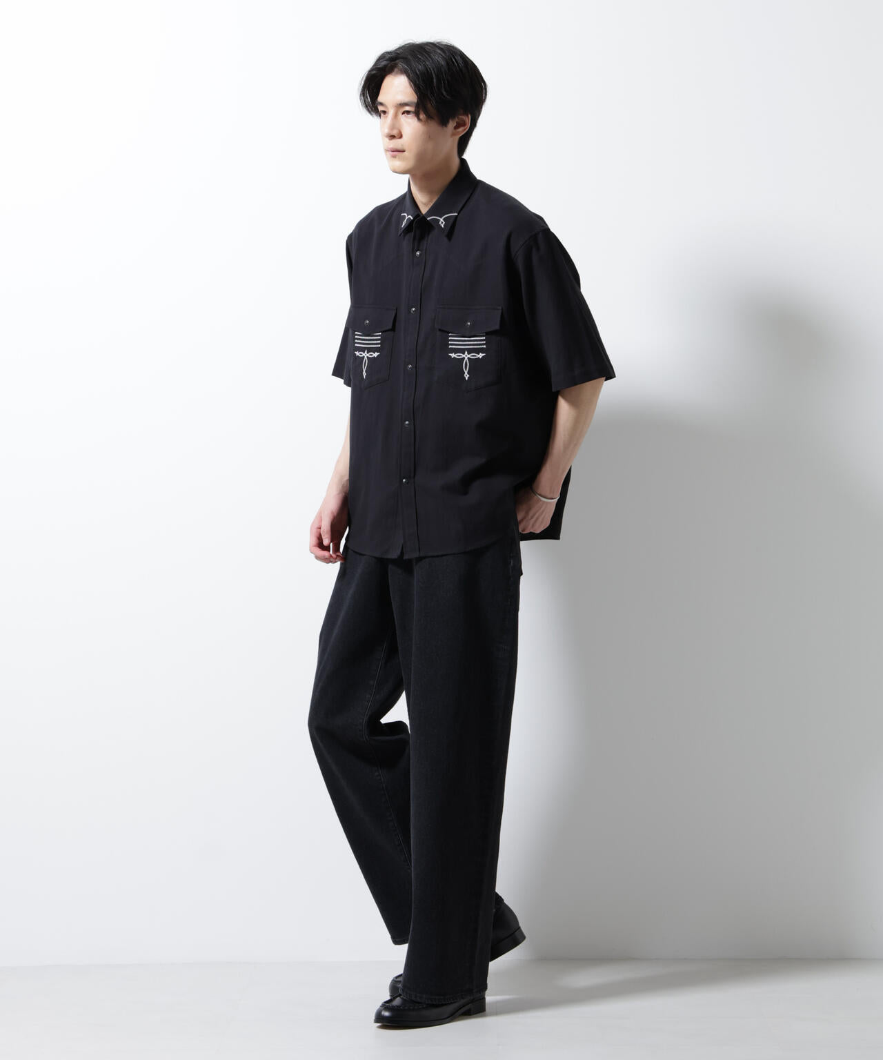 エンブロイダリー ウェスタンシャツ 6685221208