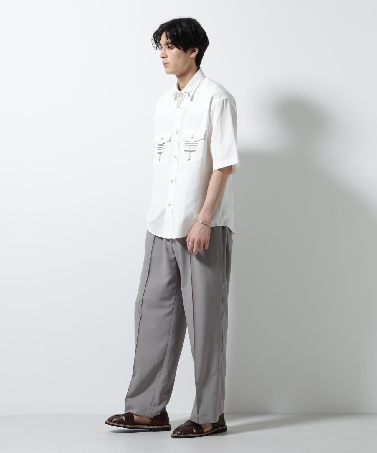 エンブロイダリー ウェスタンシャツ 6685221208