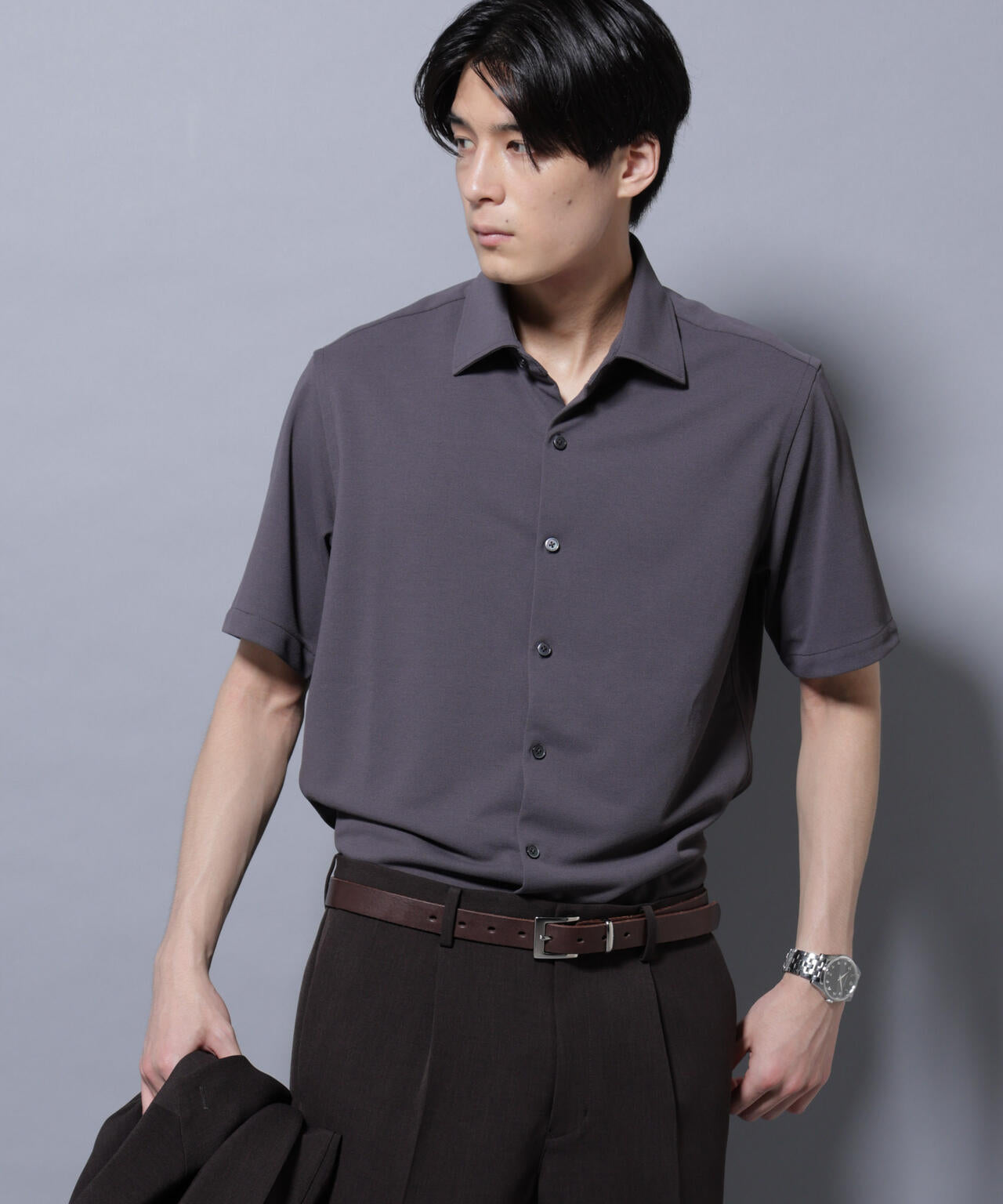 「N SHIRTS」 AERO FREEZE 鹿の子シャツ 6685221209