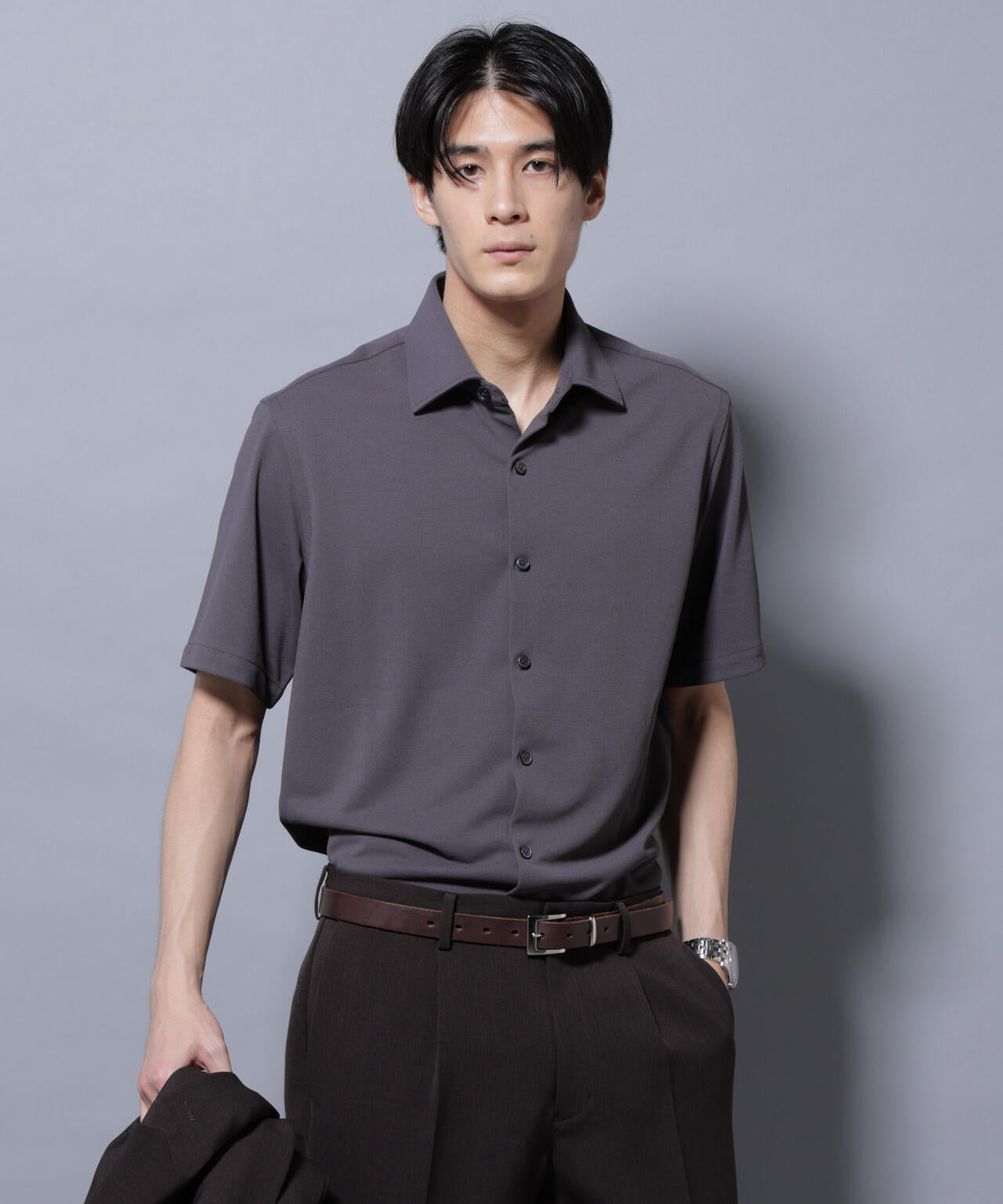 「N SHIRTS」 AERO FREEZE 鹿の子シャツ 6685221209