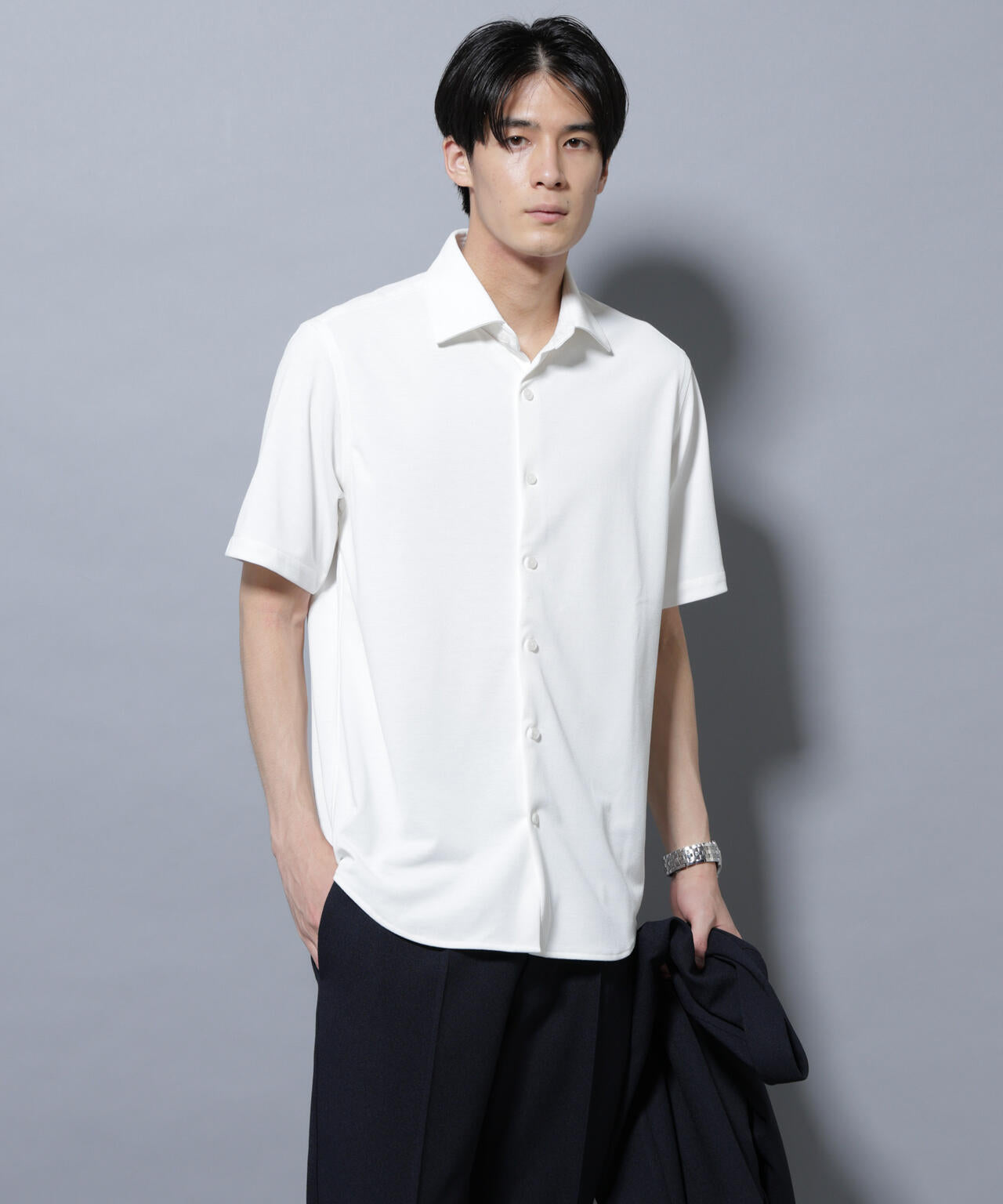 「N SHIRTS」 AERO FREEZE 鹿の子シャツ 6685221209