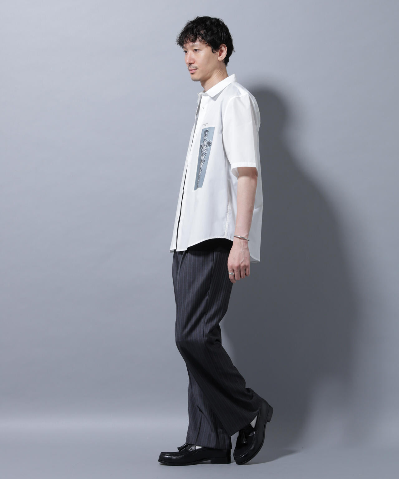 「着るアート」karl blossfeldt 半袖シャツ3 6685221212