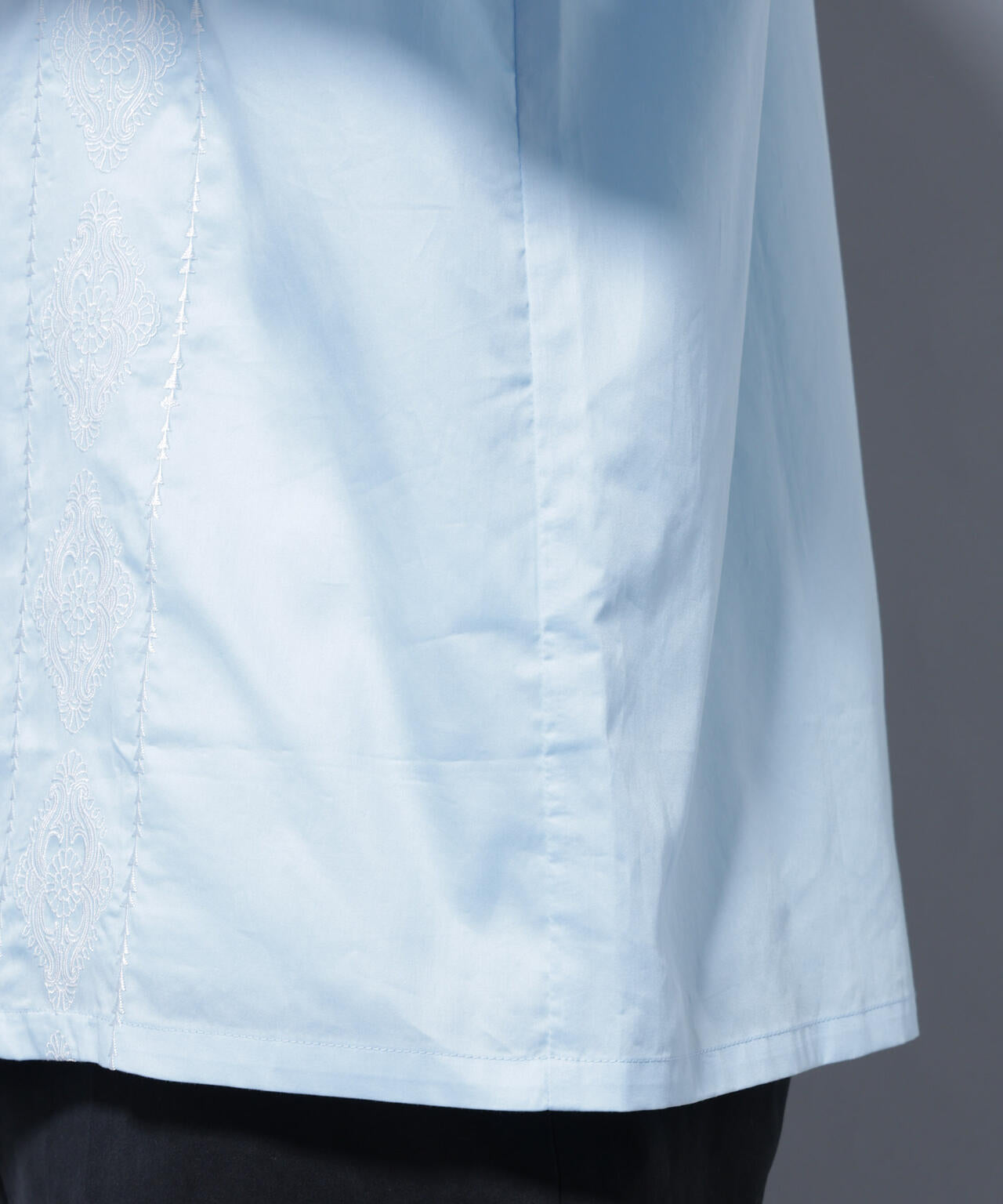 エンブロイダリー オープンカラーシャツ 6685221214