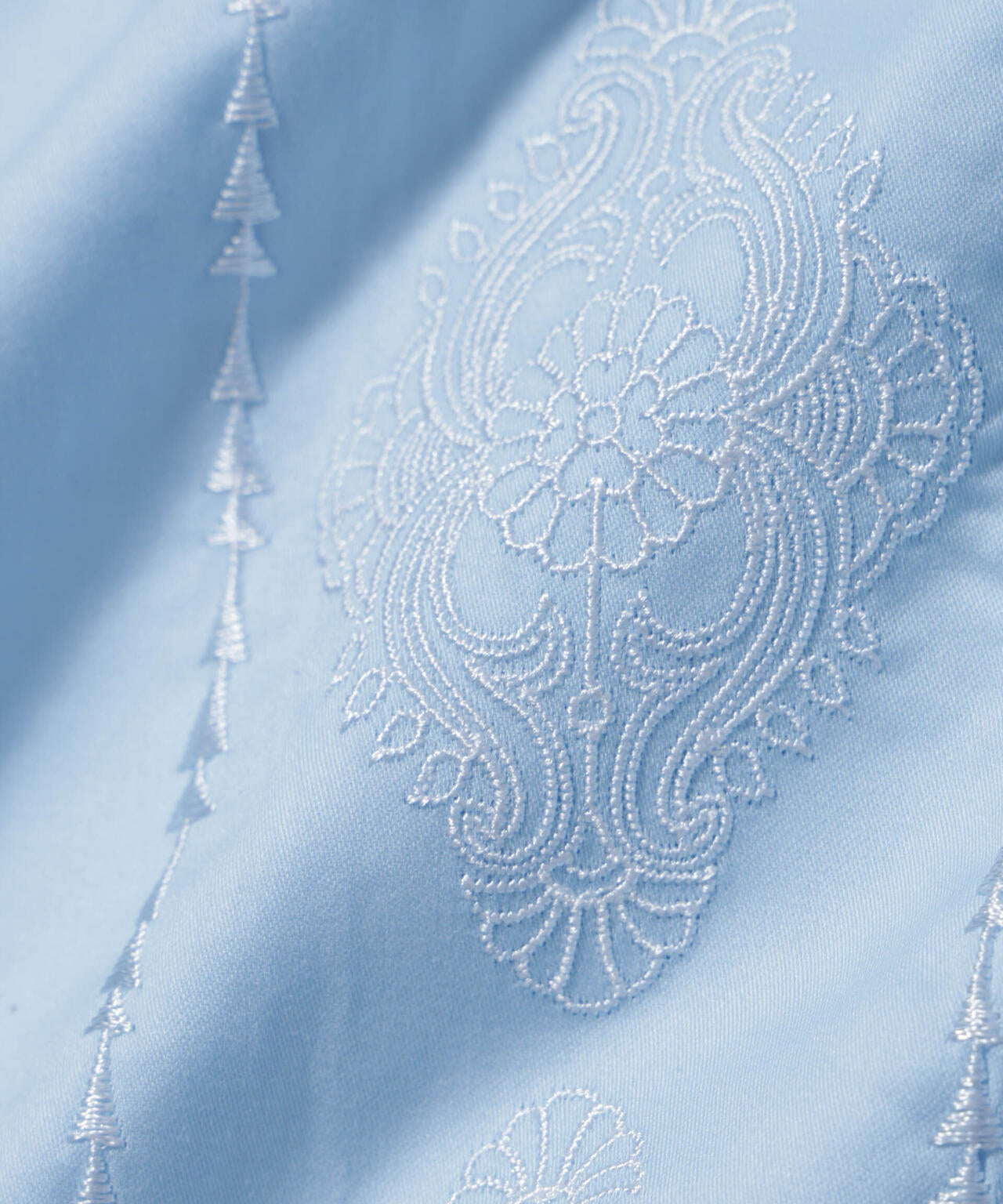 エンブロイダリー オープンカラーシャツ 6685221214