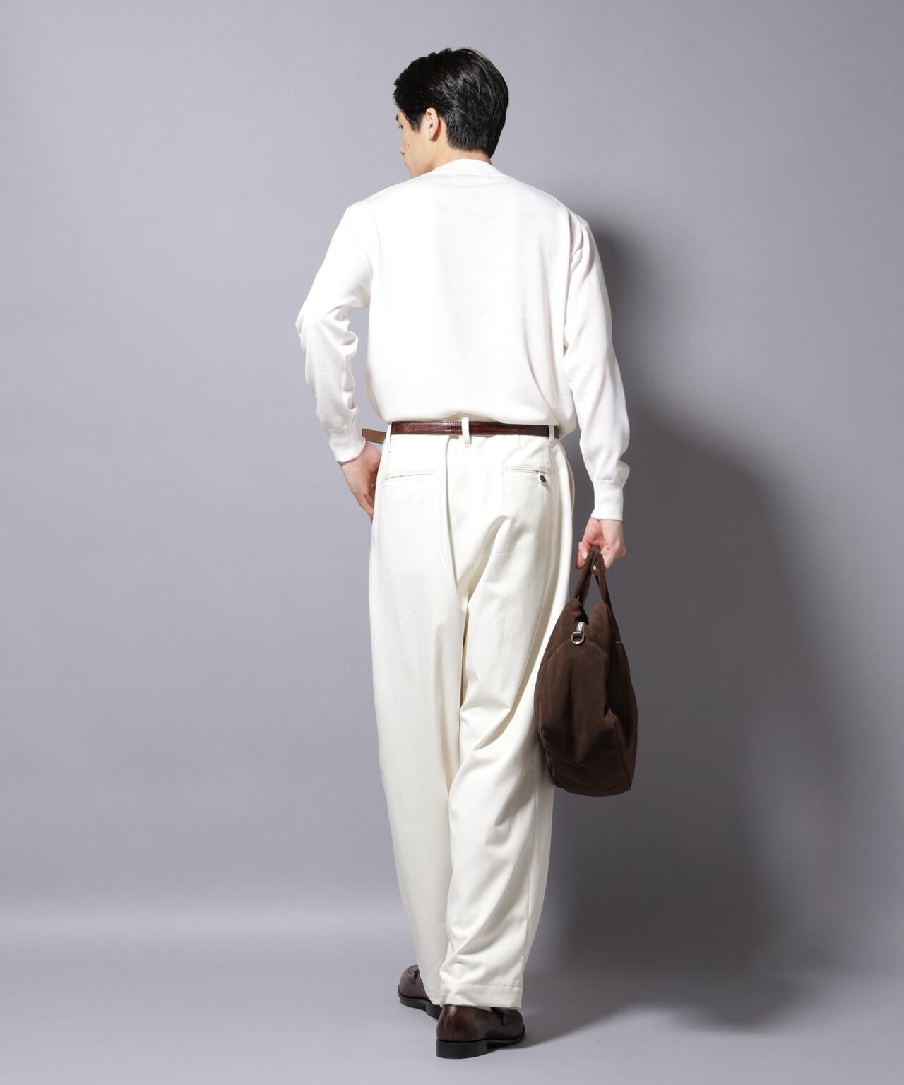 「毛玉レスニット」ファインゲージモックネック 6685222203