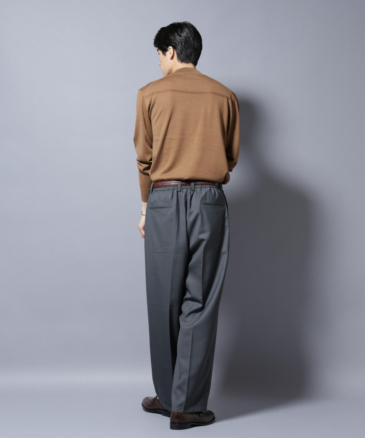 「毛玉レスニット」ファインゲージモックネック 6685222203