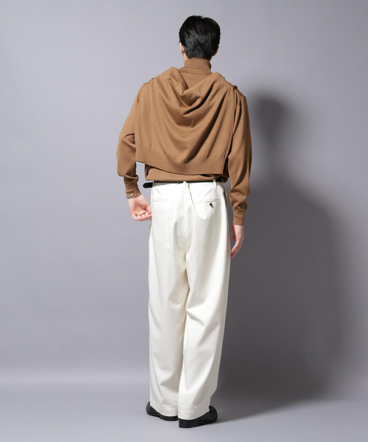 「毛玉レスニット」ファインゲージタートルネック 6685222204