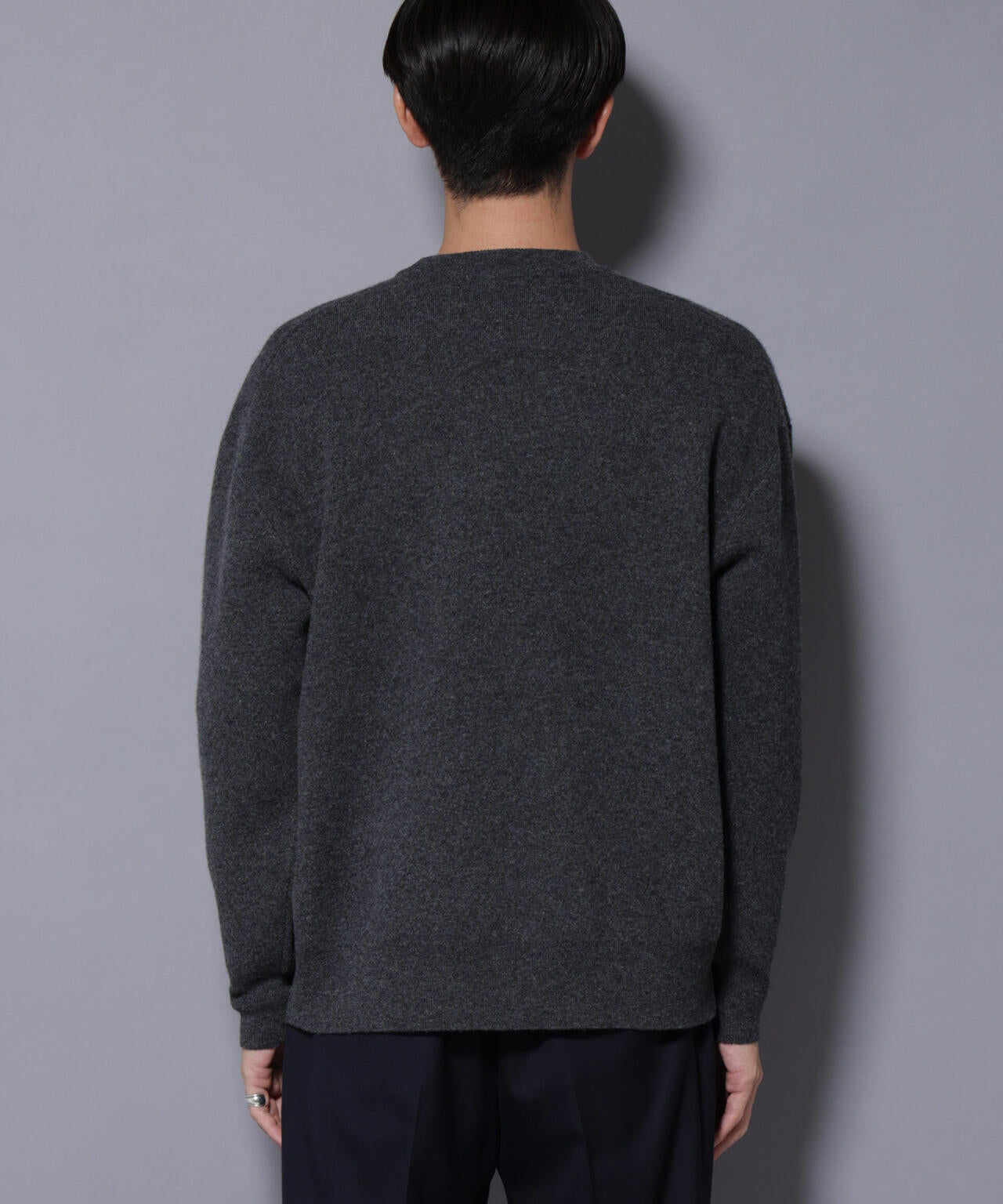ウールカシミヤクルーネックプルオーバー 6685222205