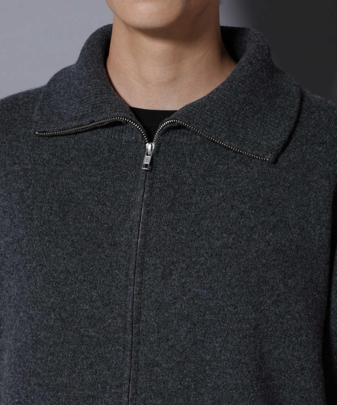 ウールカシミヤドライバーズニット 6685222206