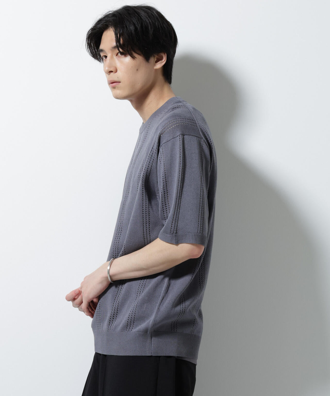 アイレットニット 半袖 6685222209