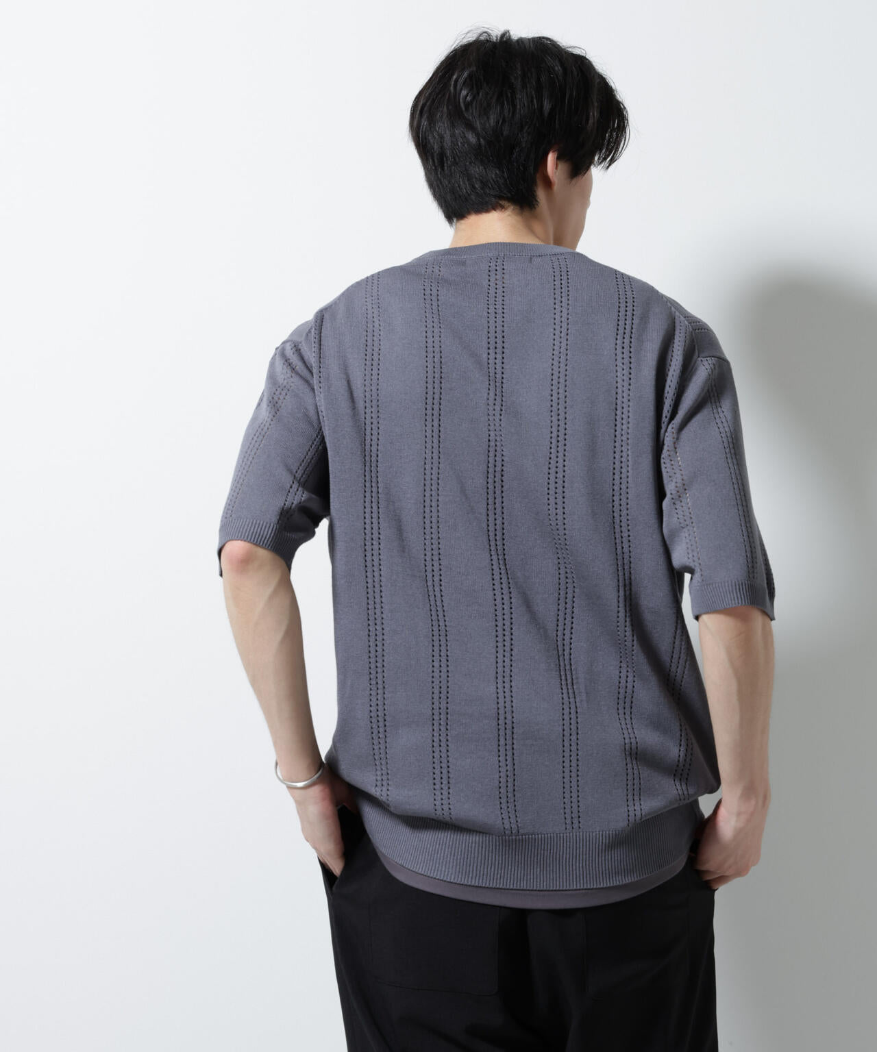 アイレットニット 半袖 6685222209