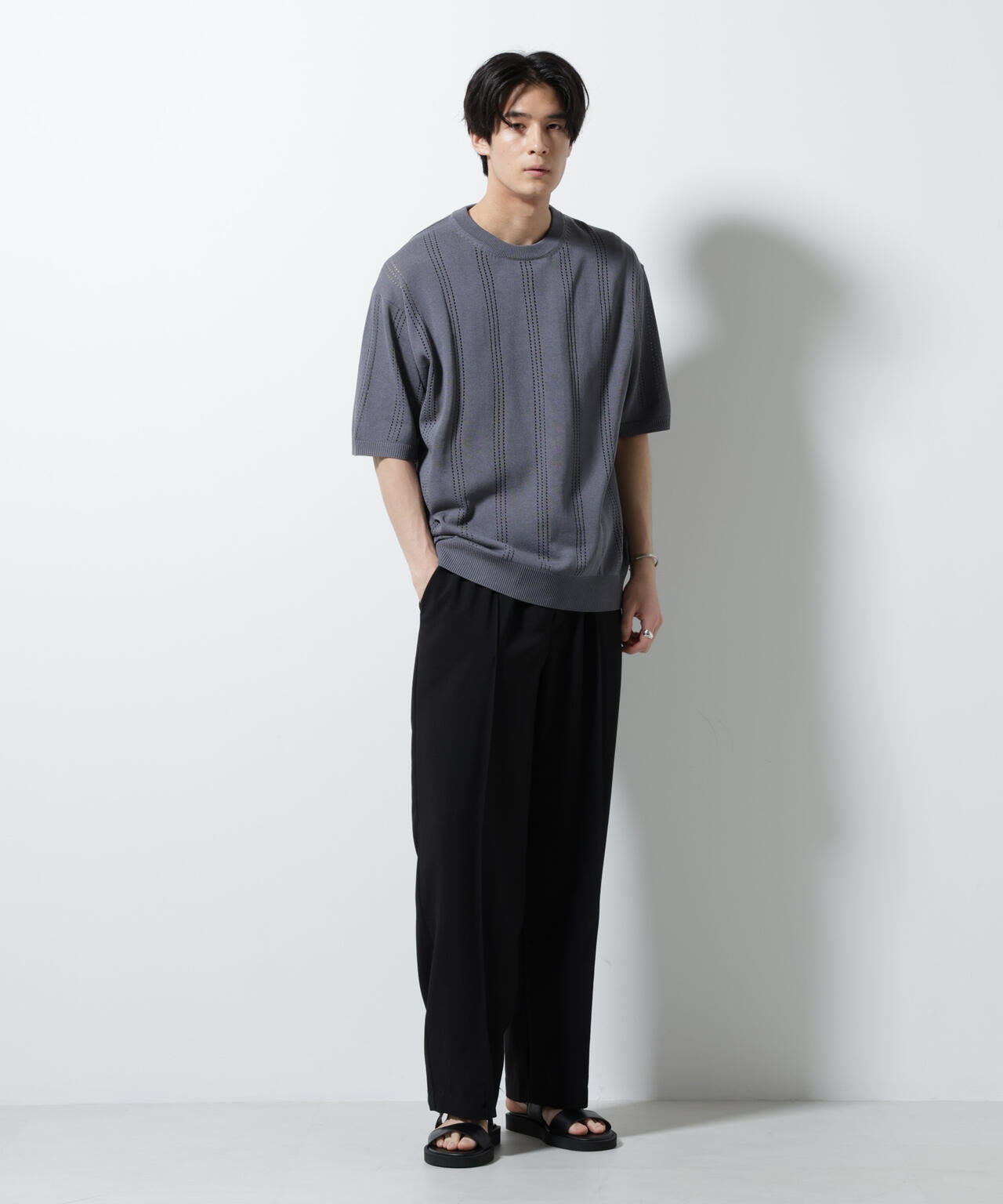 アイレットニット 半袖 6685222209