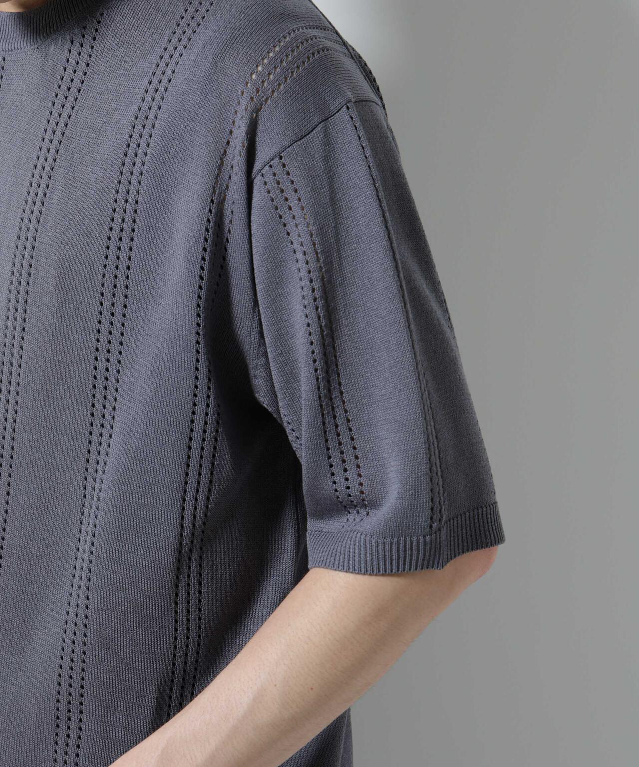 アイレットニット 半袖 6685222209