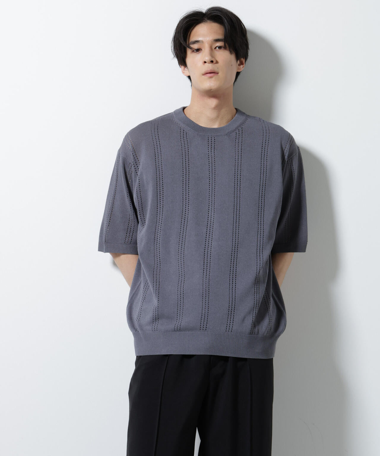 アイレットニット 半袖 6685222209