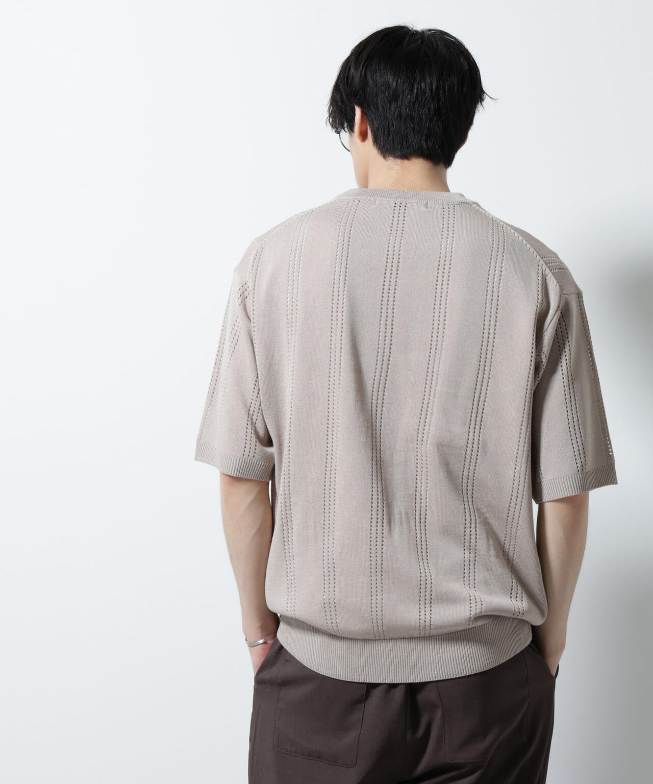 アイレットニット 半袖 6685222209