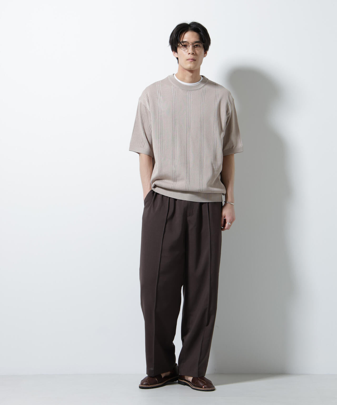 アイレットニット 半袖 6685222209