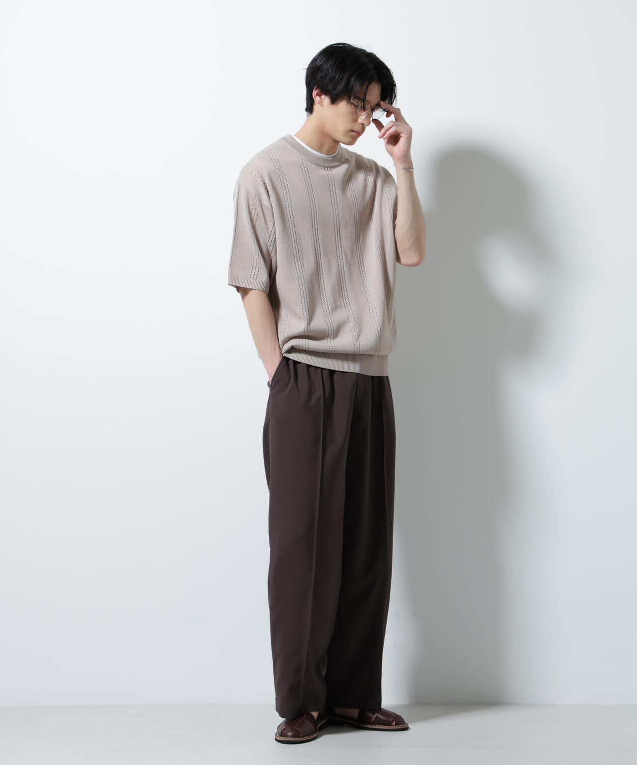 アイレットニット 半袖 6685222209