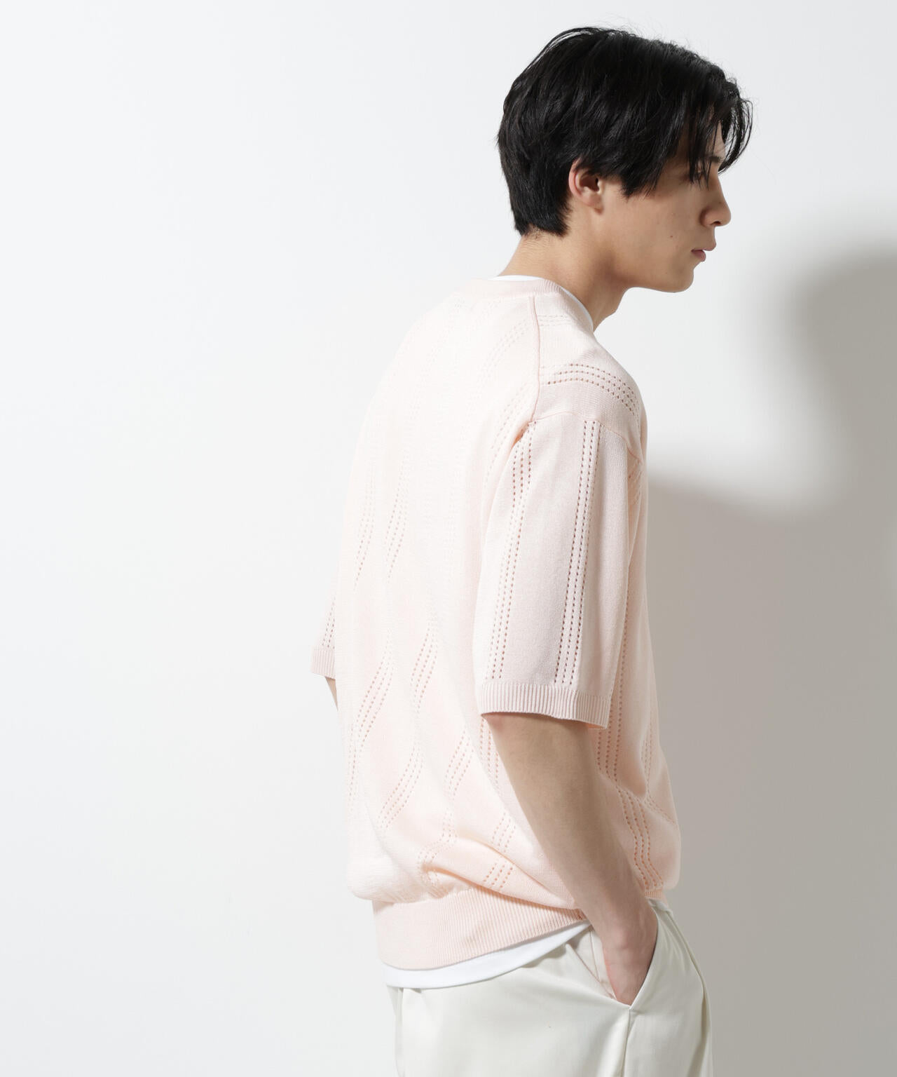 アイレットニット 半袖 6685222209