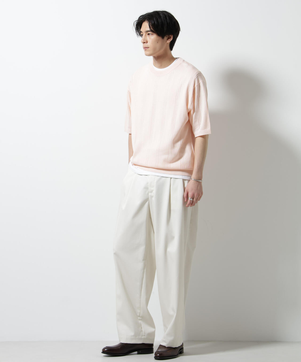 アイレットニット 半袖 6685222209