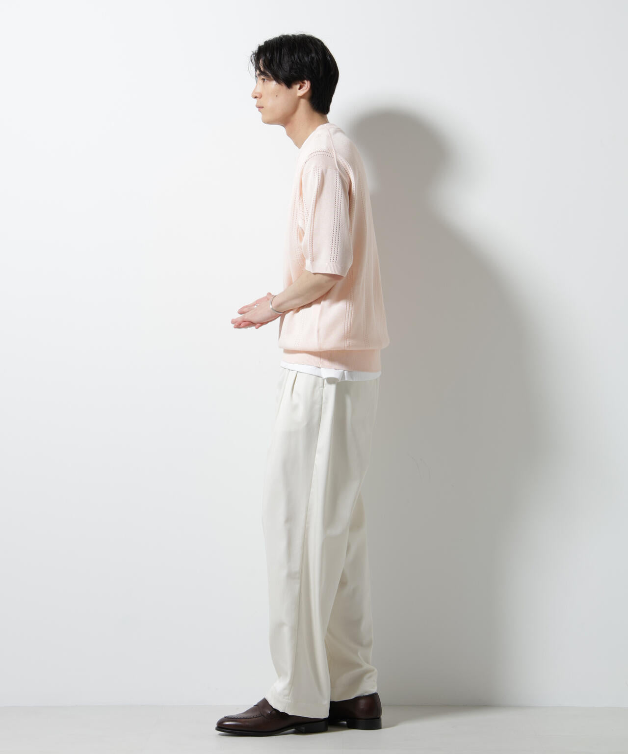 アイレットニット 半袖 6685222209