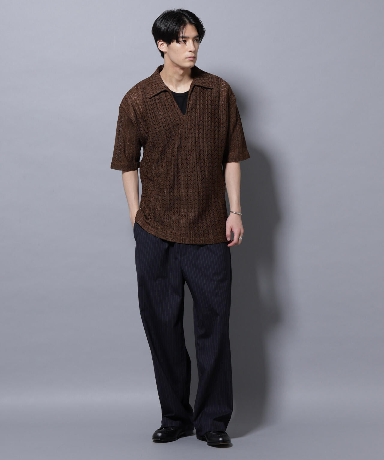 メッシュラッセル スキッパーポロ 6685222210