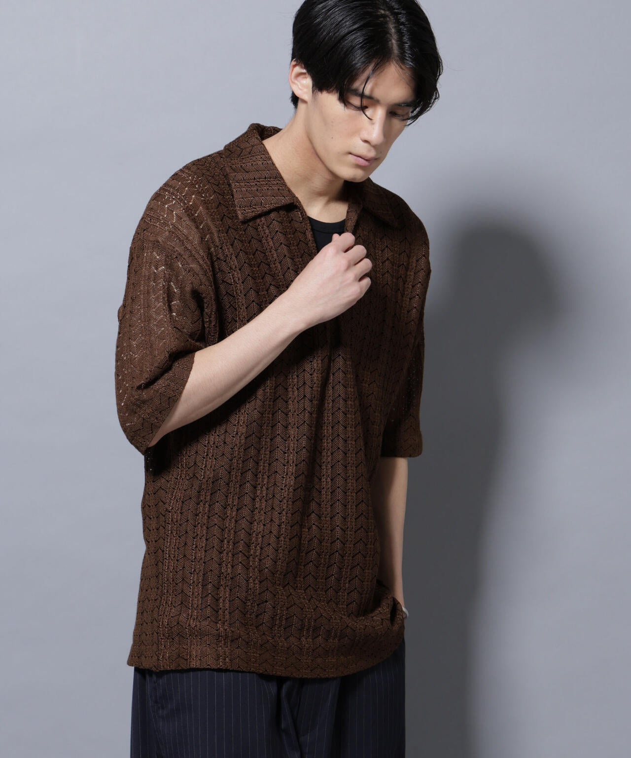 メッシュラッセル スキッパーポロ 6685222210