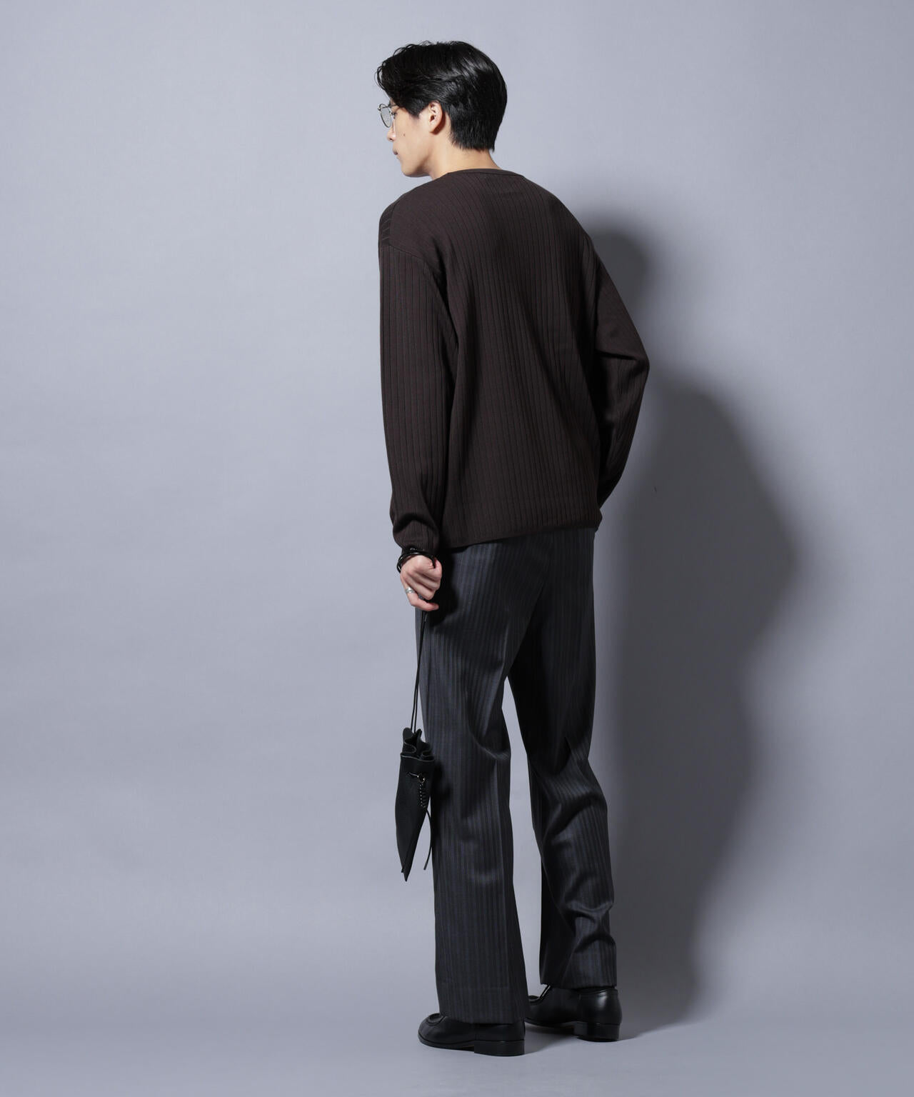 CICA&UVカット リブニットクルーネック 6685222221