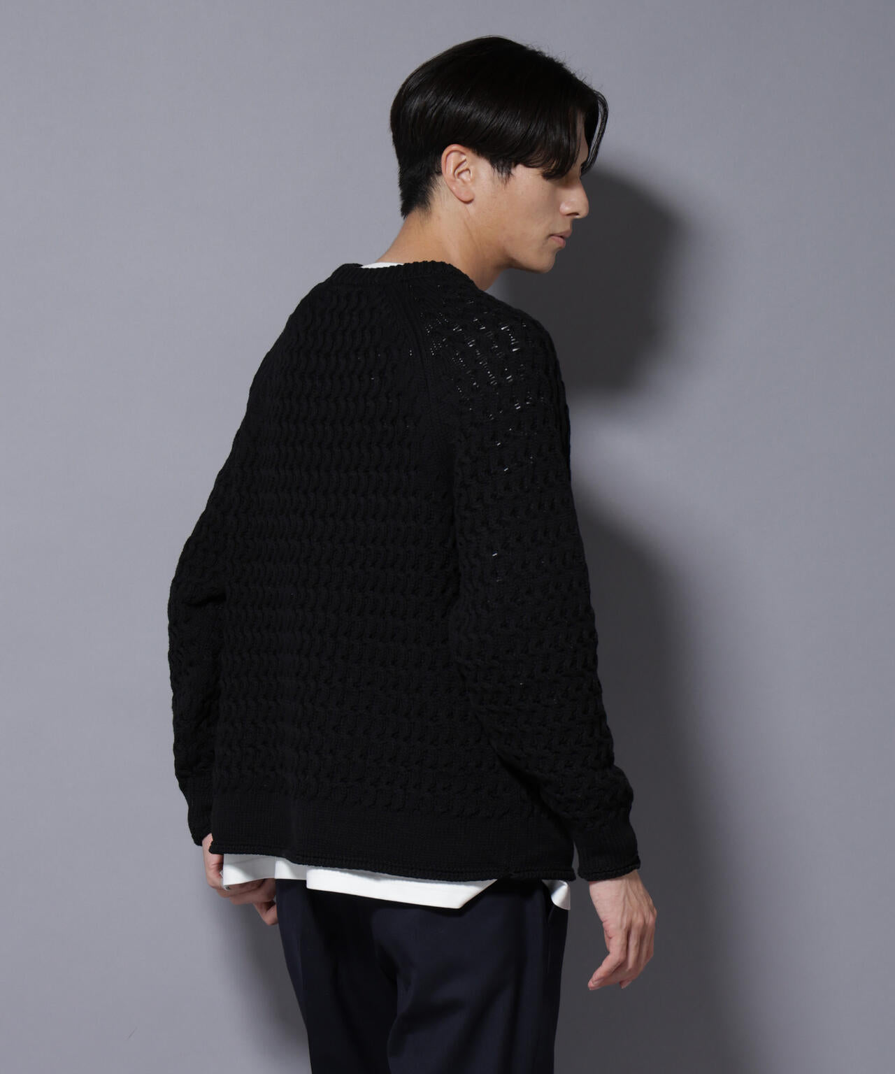 ヴァーグケーブルラグランニット 6685222229