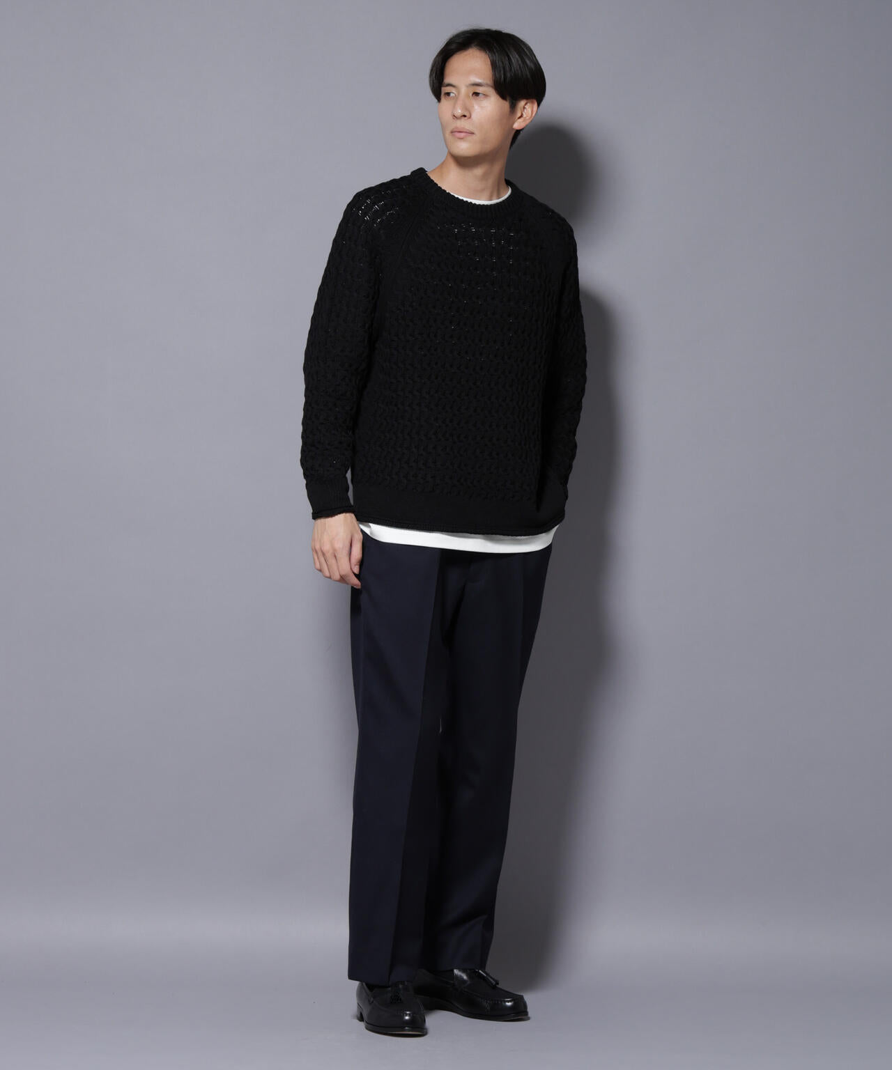 ヴァーグケーブルラグランニット 6685222229