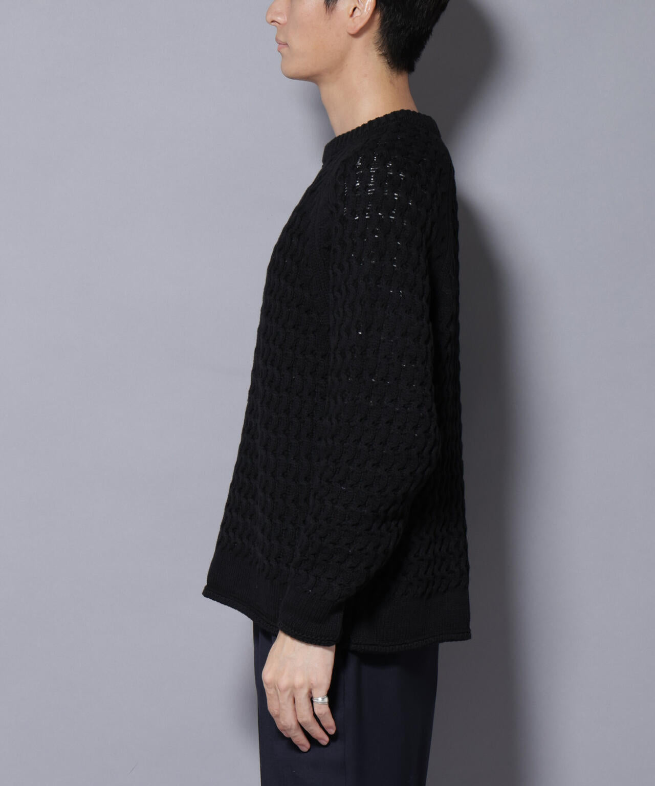 ヴァーグケーブルラグランニット 6685222229