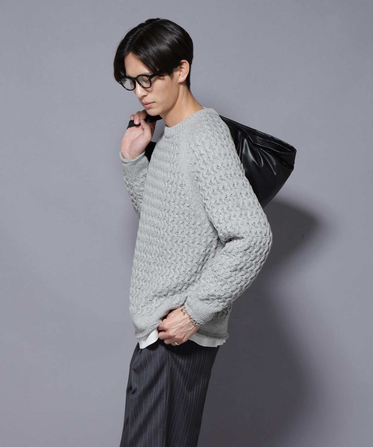 ヴァーグケーブルラグランニット 6685222229