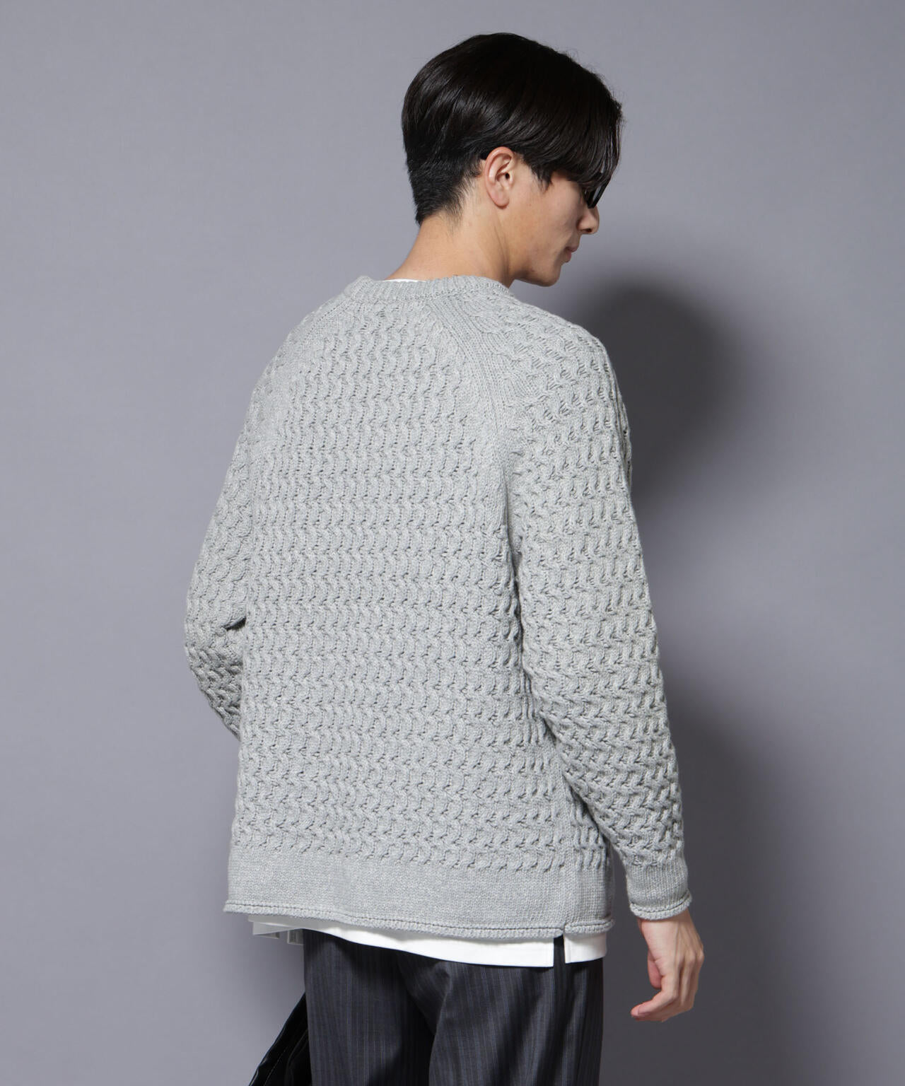 ヴァーグケーブルラグランニット 6685222229