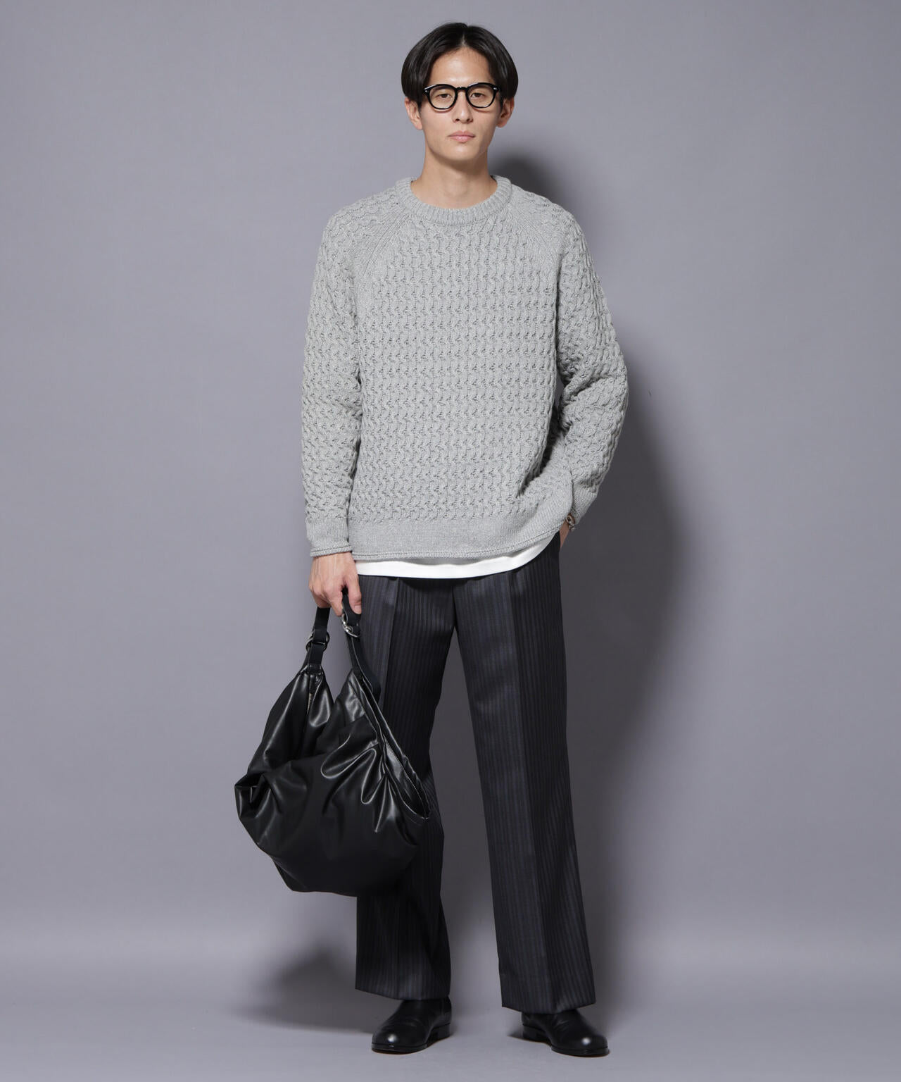 ヴァーグケーブルラグランニット 6685222229