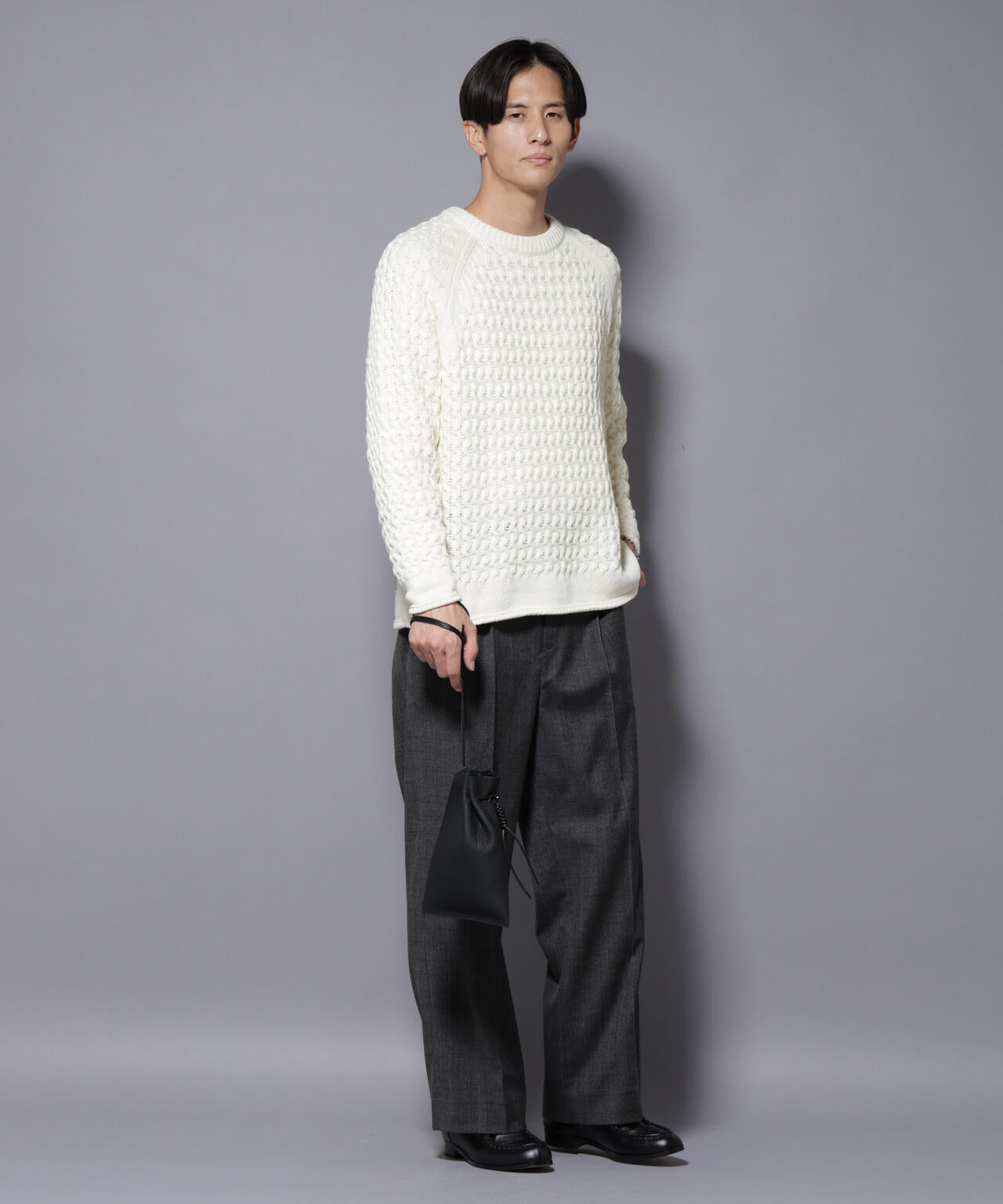 ヴァーグケーブルラグランニット 6685222229