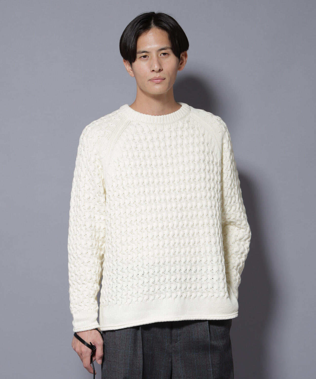 ヴァーグケーブルラグランニット 6685222229