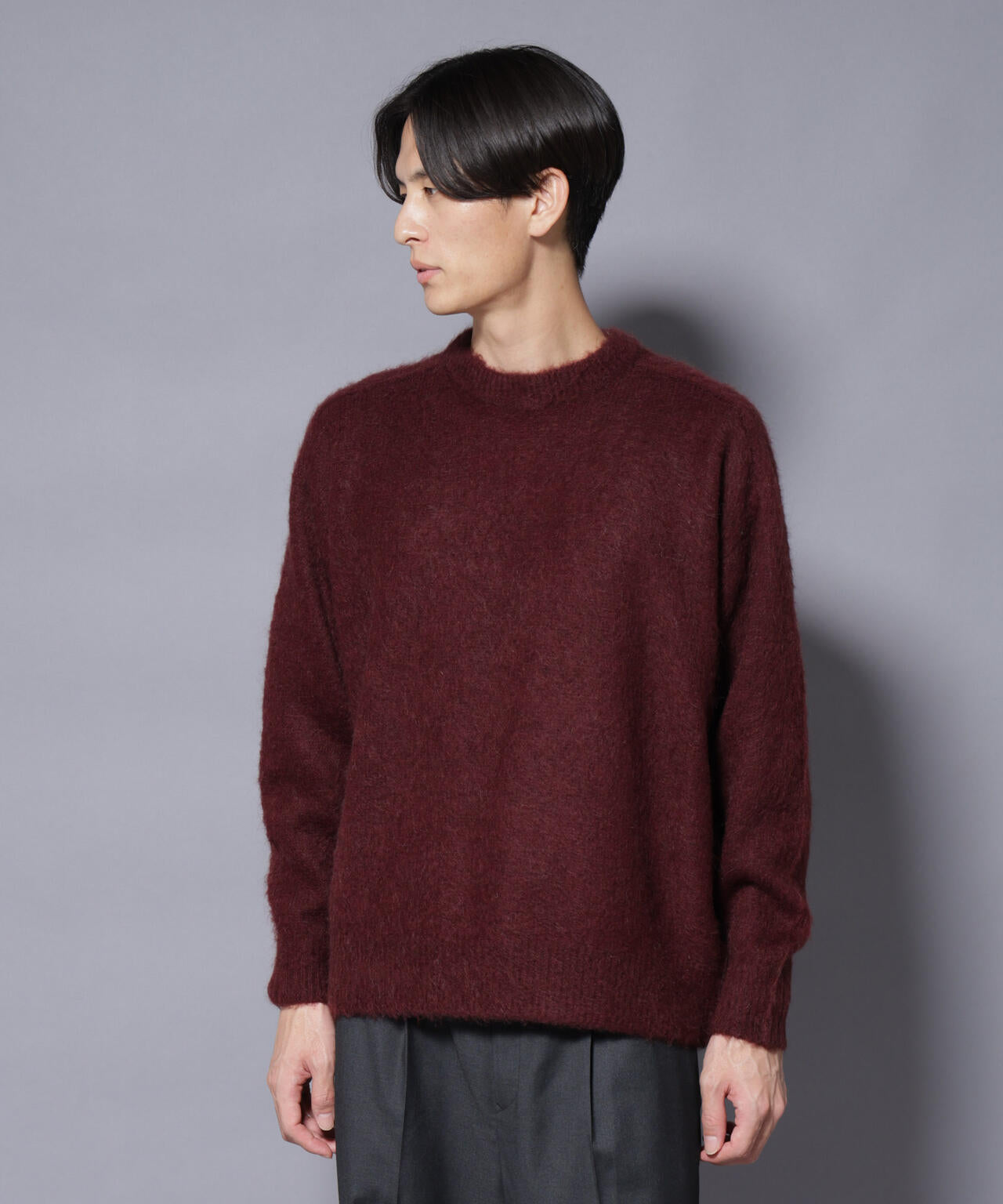 COFIL｣ SCIARADA モヘヤ混 クルーネックニット