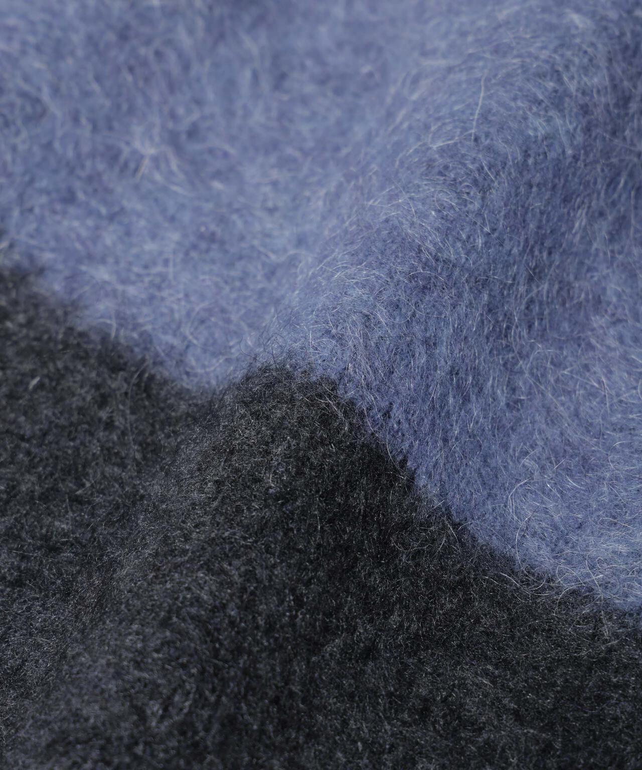 「COFIL」 SCIARADA モヘヤ混 ランドスケープニットカーディガン 6685222236